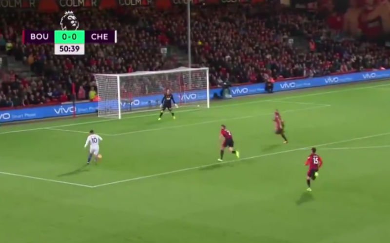 Zo opende Eden Hazard zijn rekening in de PL dit seizoen (video)