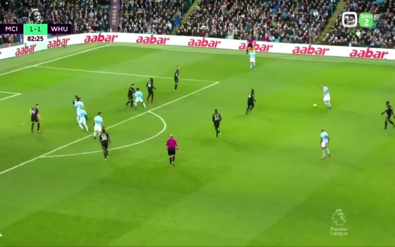 Iedereen kijkt met open mond naar deze magistrale assist van Kevin De Bruyne (video)