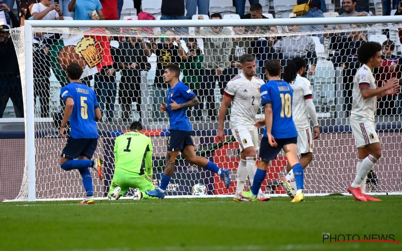 Nations League eindigt in mineur: Duivels pijnlijk en met pech onderuit tegen Italië