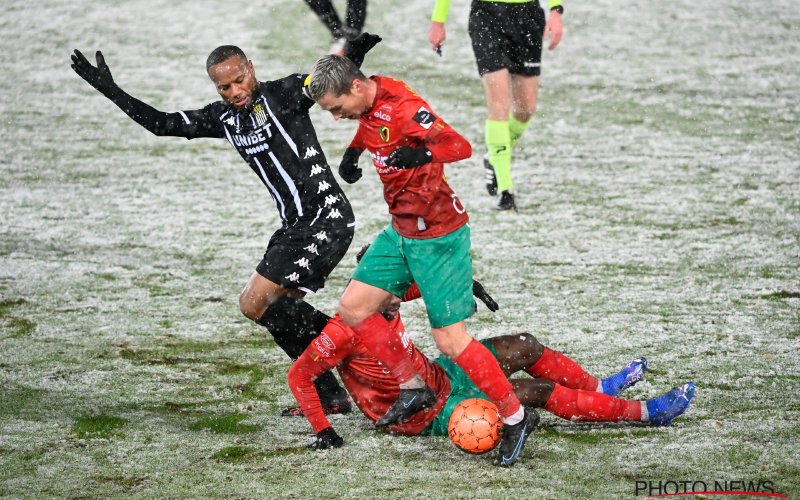 Blessin en KV Oostende missen stunt op sneeuwveld van Charleroi