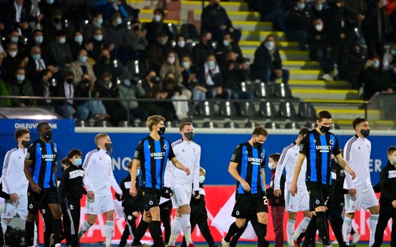 Fans Club Brugge worden betrapt op OHL: 