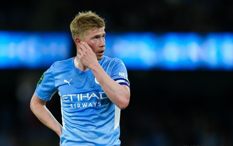 Kevin De Bruyne schrikt zich rot bij Manchester City