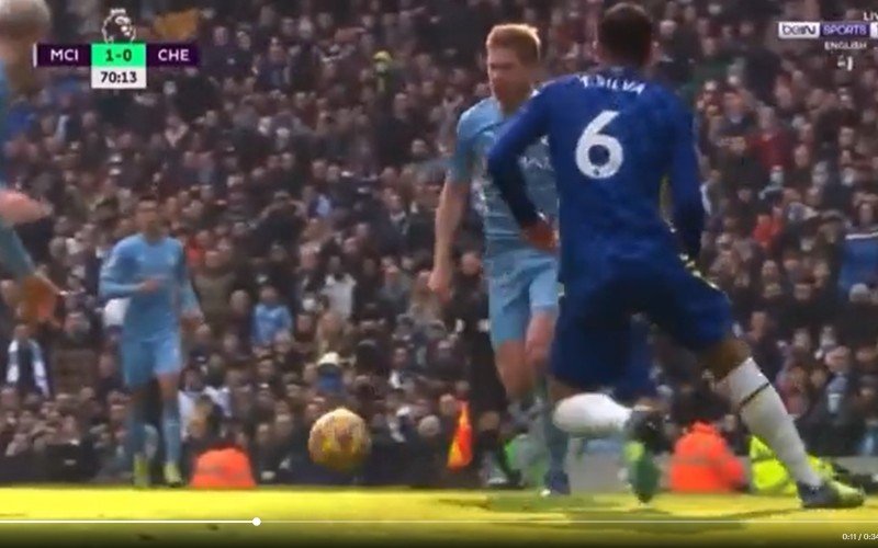 Kevin De Bruyne doet alle monden openvallen tegen Chelsea: 