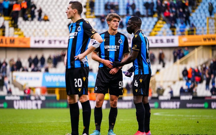 Bom barst bij Club Brugge: 