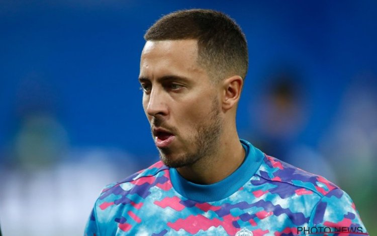 Niemand snapt wat Eden Hazard hier overkomt in match Mallorca-Real Madrid