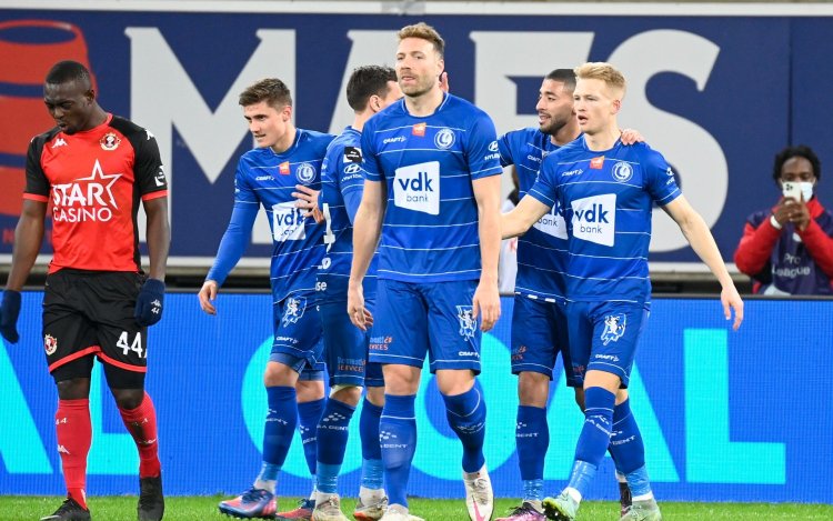 AA Gent haalt vernietigend uit en veegt Seraing in inhaalmatch van de mat