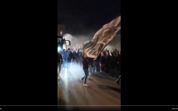 Anderlecht-fans halen alles uit de kast voor halve finale tegen Eupen (VIDEO)