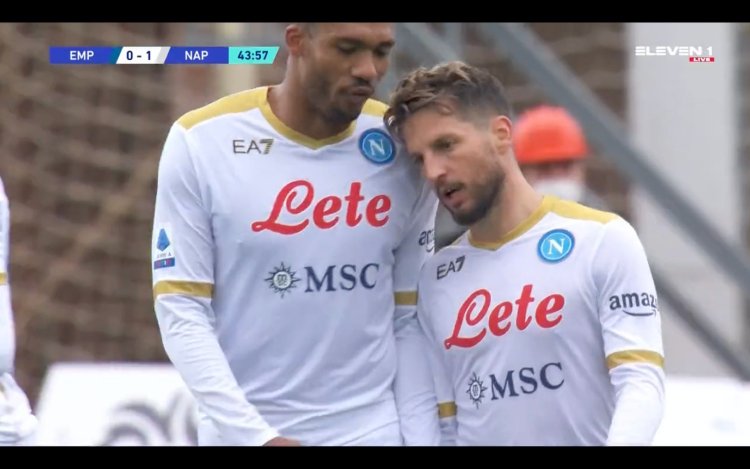 Mertens beleeft waar drama met Napoli: 