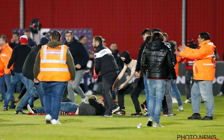 Voetbal een feest? Hallucinante vechtpartijen na Seraing-RWDM (VIDEO)