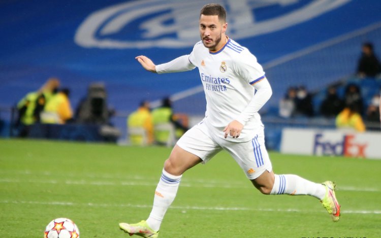 Foto van Hazard gaat viraal, Real-fans zijn vol ongeloof: 