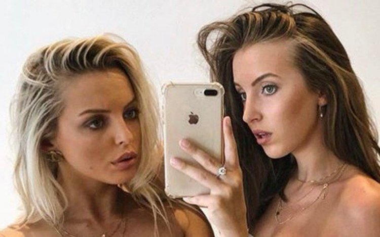 Lenthe Stevens gooit BH uit en doet straffer dan zus Luna met sideboob: 