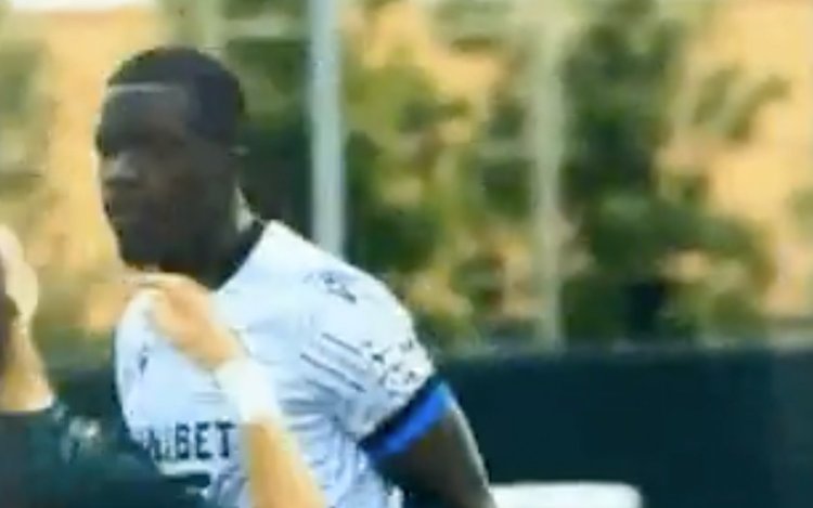 Iedereen heeft het over deze schandalige actie van Club-speler Nsoki (VIDEO)