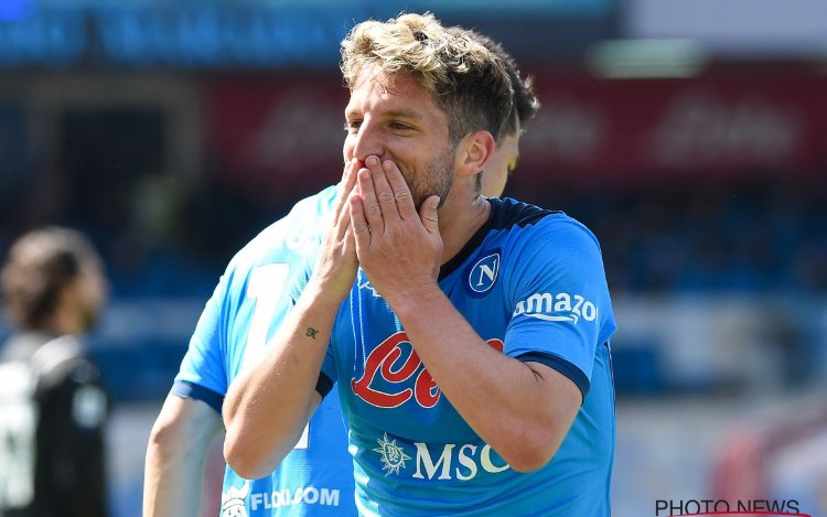 Napoli maakt dan toch natte droom van Dries Mertens en Kat Kerkhofs waar