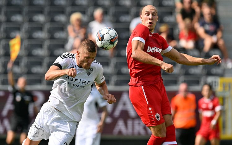 Gefrustreerd en gelukkig Antwerp komt enorm goed weg op het veld van Eupen