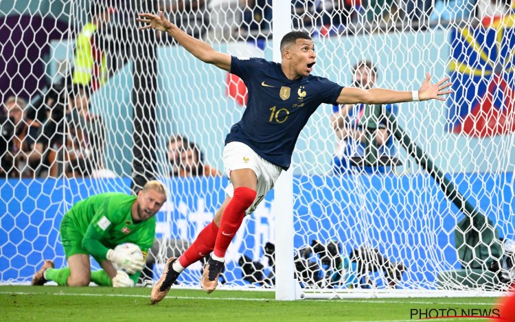 Frankrijk verslaat onder impuls van Mbappé Polen en staat in de kwartfinales van WK