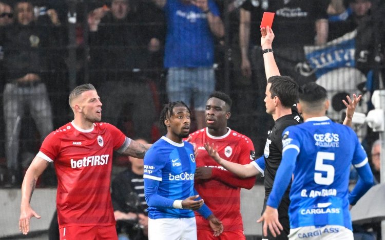 Schuldige rumoerige slotfase Antwerp-Genk aangeduid: “Onbegrijpelijk!”