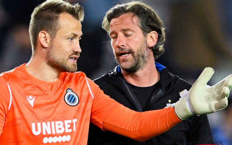 Simon Mignolet deelt in de klappen bij Club Brugge en krijgt er zwaar van langs