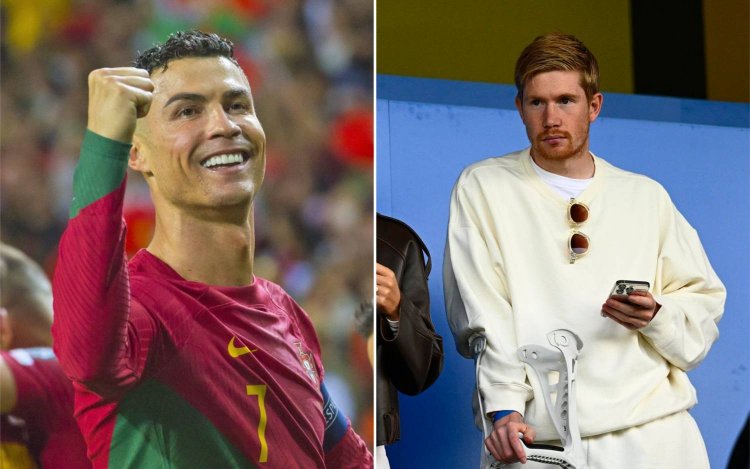 'Transfer Kevin De Bruyne in de maak, Cristiano Ronaldo lacht tanden bloot'