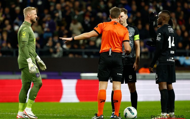 Grote ophef tijdens Anderlecht-Genk: 