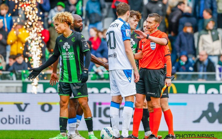 Club Brugge heeft reden tot klagen over ref Lardot: 