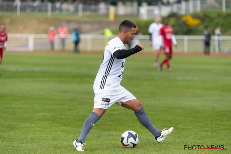 Eden Hazard maakt comeback op het voetbalveld