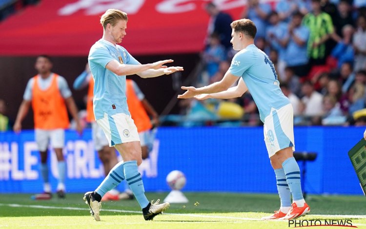 Kevin De Bruyne afgemaakt bij Manchester City: 