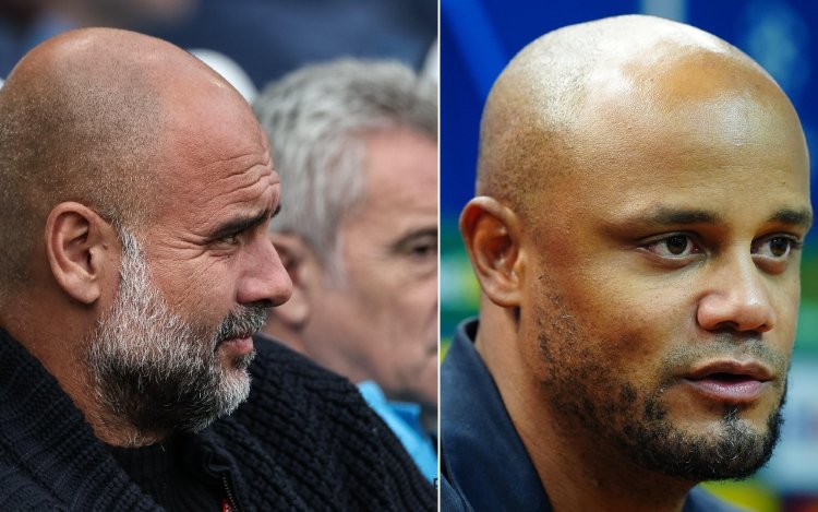 Pep Guardiola valt steil achterover na opmerkelijk nieuws over Vincent Kompany