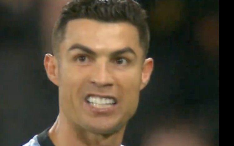 Ref Lawrence Visser maakt Cristiano Ronaldo woest (VIDEO)