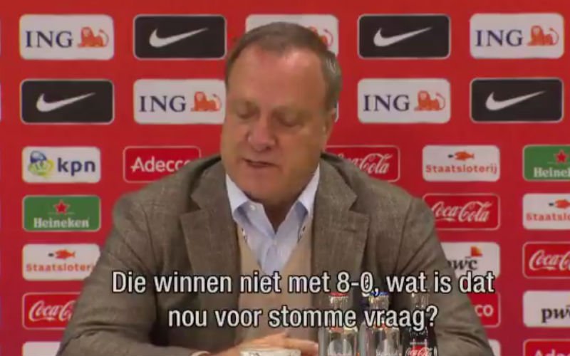 Uitspraak Dick Advocaat ontploft in zijn gezicht (video)