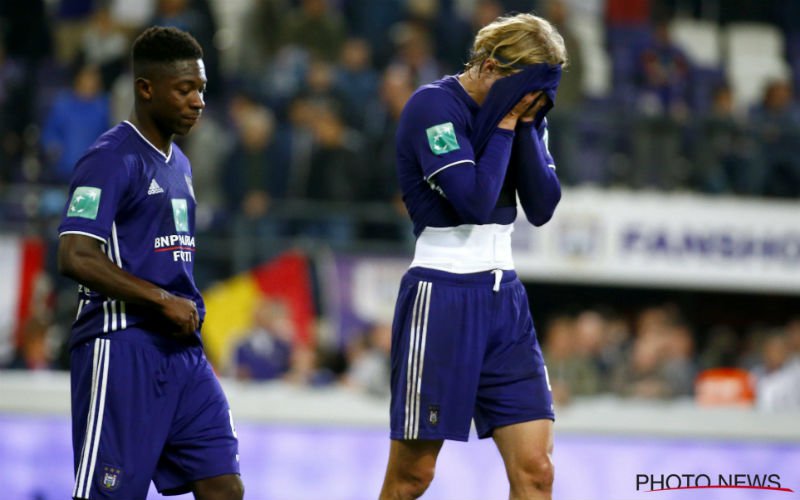 Anderlecht-fans ziedend: 