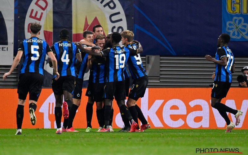 Club Brugge stunt opnieuw in Champions League