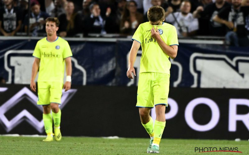 AA Gent grijpt naast Europees voetbal en mag zichzelf voor het hoofd slaan