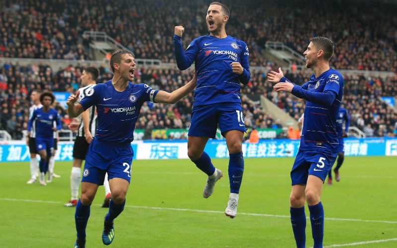 Hazard helpt Chelsea meteen aan zege bij eerste basisplaats