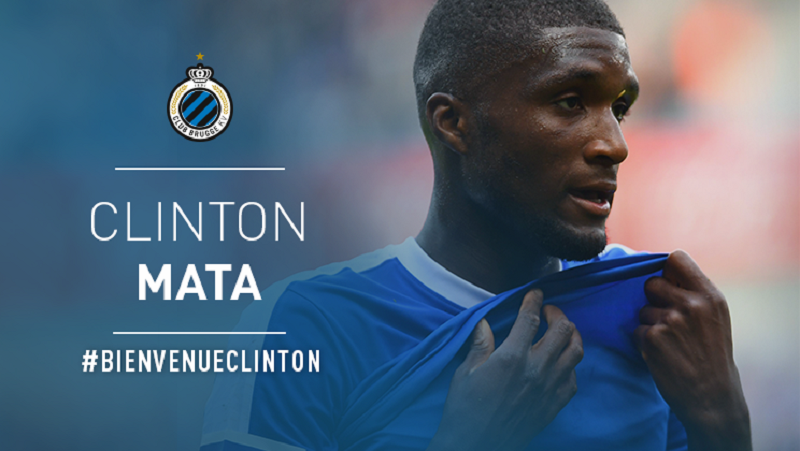 DONE DEAL: Clinton Mata tekent voor vier jaar bij Club Brugge