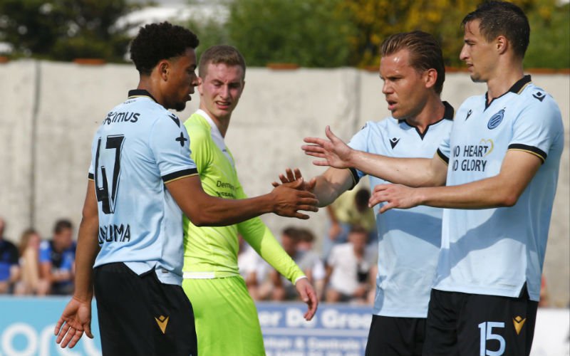 Zeven verschillende doelpuntenmakers bij nieuwe oefenzege Club Brugge