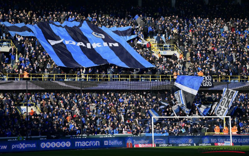 Fans van Club Brugge laten het massaal afweten