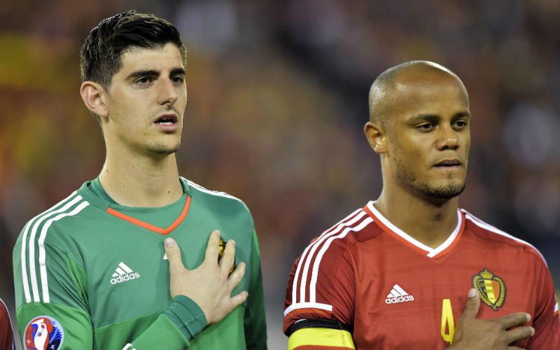 Courtois praat mond voorbij over Kompany en heeft belangrijk nieuws