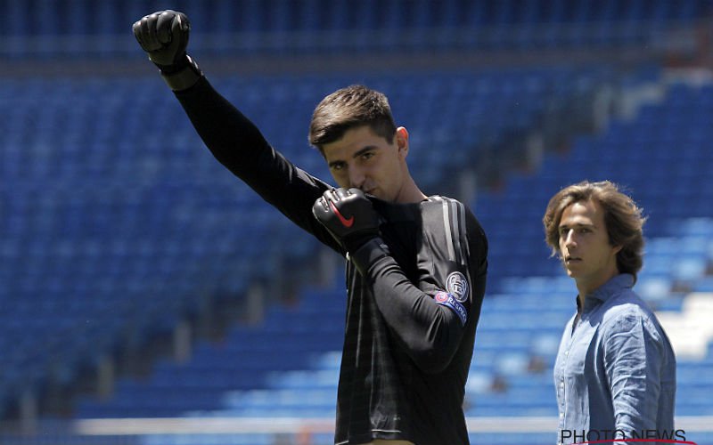 Atlético-fans gaan Courtois op bizarre wijze wreken