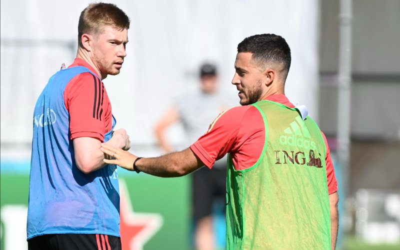 'Dít worden de vervangers van Kevin De Bruyne en Eden Hazard tegen Italië'