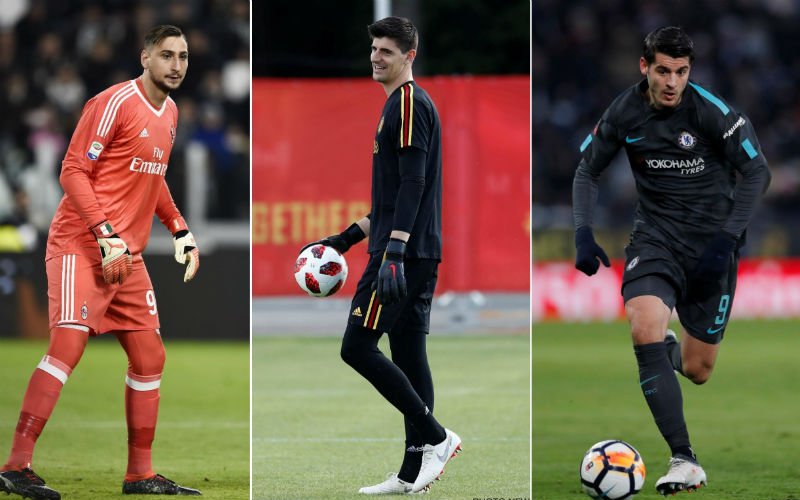 'Morata en Donnarumma beslissen over erg complexe transfer van Courtois'