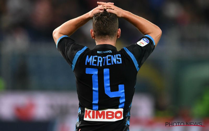 Dries Mertens verduidelijkt waarom hij op de bank zit bij Napoli