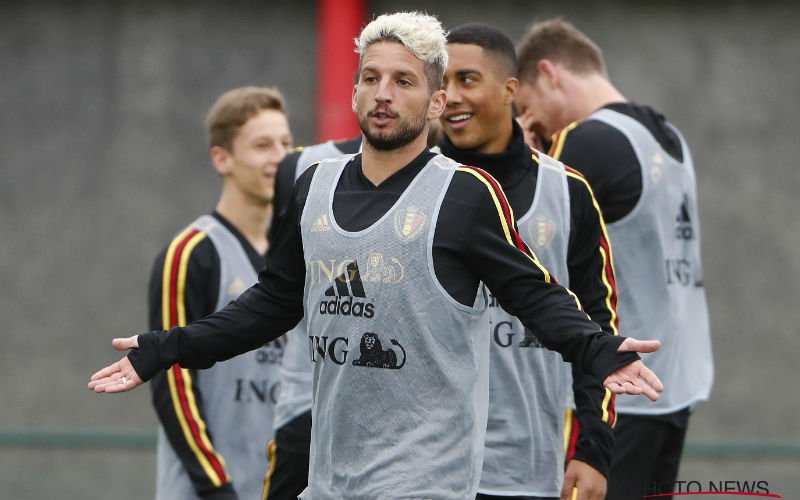 Foto van halfnaakte Dries Mertens gaat viraal