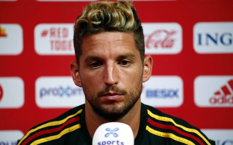 Dries Mertens komt met de schrik vrij na vreemde blessure