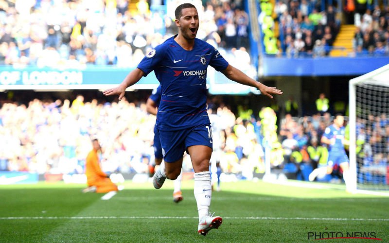 Hemelse Hazard maakt hattrick, Man City dolt met Odoi en co