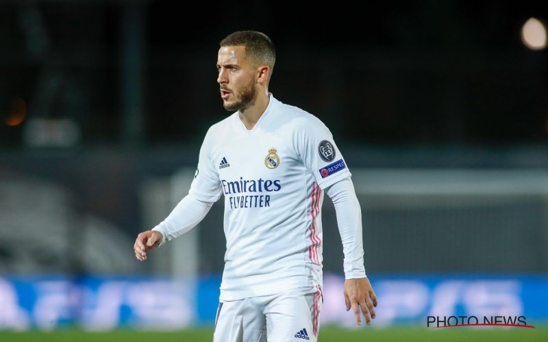 Eden Hazard kan niet geloven wat hem bij Real Madrid overkomt