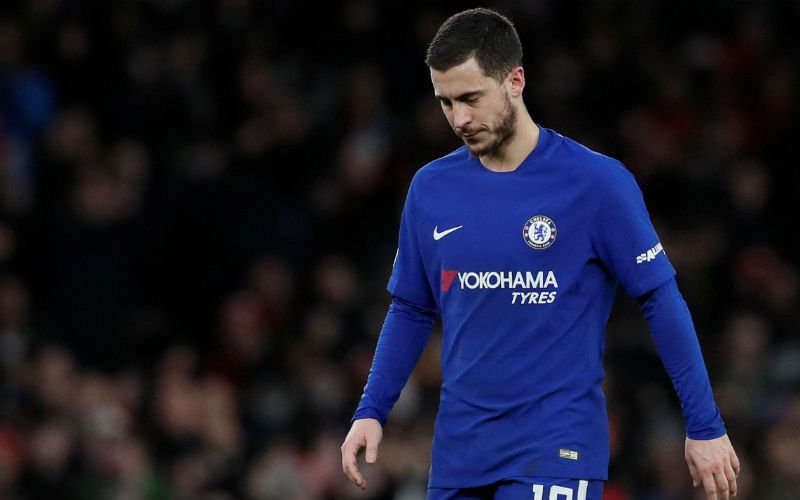 Ongeloof bij Chelsea over Eden Hazard: 