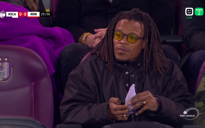 Edgar Davids duikt plots op bij Anderlecht, fans worden gek