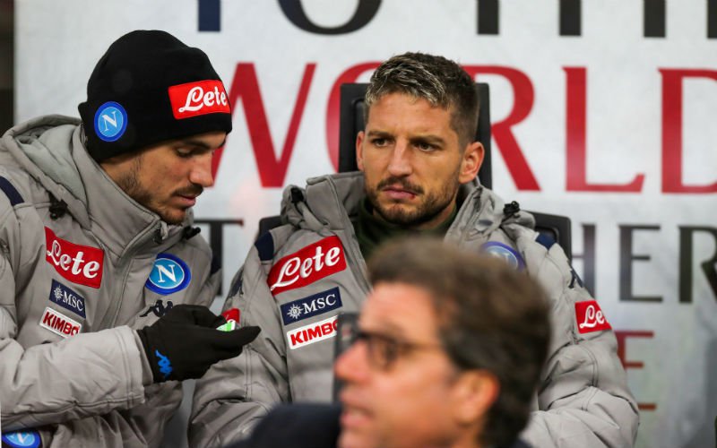 'Dries Mertens stapt op met slaande deuren bij Napoli'