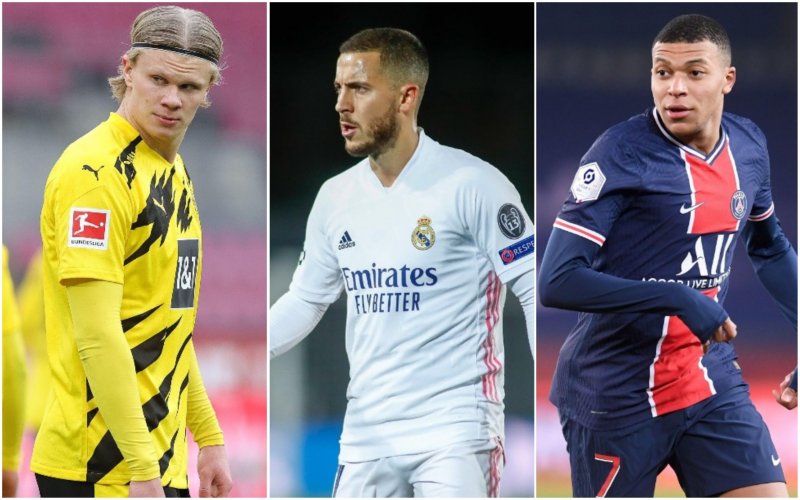 ‘Real Madrid verkoopt Hazard en 5 sterren om Mbappé én Haaland aan te trekken’