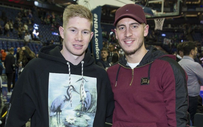 Daarom doet deze foto Hazard en KDB heel wat stof opwaaien in Engeland